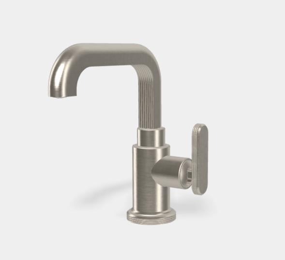 Смеситель для раковины, Fima Carlo Frattini, Park Lane, цвет-никель брашированный F1321SN