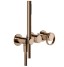 Gessi Смеситель для душа, Anello, на 2 потребителя, цвет медь  63345#030