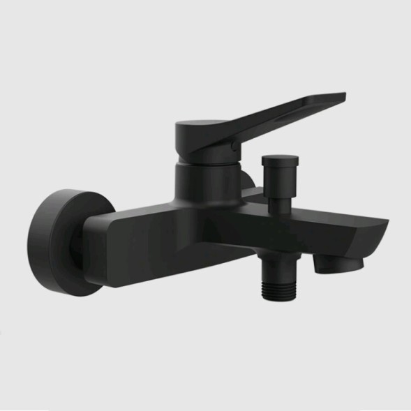 Gessi Смеситель для ванны и душа, Rilievo, цвет черный матовый 59013#299