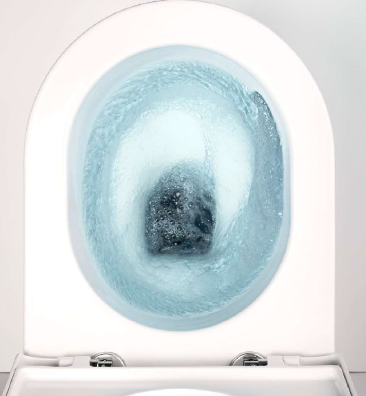 Унитаз HATRIA CENTRICA A0Y9DE25 подвесной безободковый слив Vortex цвет белый матовый