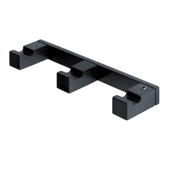 Крючок COLOMBO DESIGN MINI Q CD137.GM тройной цвет графит матовый