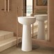 Vincea Раковина Солид Серфейс (Solid Surface)  VBS-4SP02MW, 480*480*850, напольная, цвет белый матовый