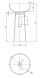 Vincea Раковина Солид Серфейс (Solid Surface)  VBS-4SP02MW, 480*480*850, напольная, цвет белый матовый