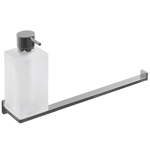Полотенцедержатель с дозатором COLOMBO DESIGN LOOK B1674 настенный цвет хром