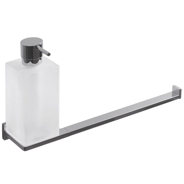 Полотенцедержатель с дозатором COLOMBO DESIGN LOOK B1674 настенный цвет хром