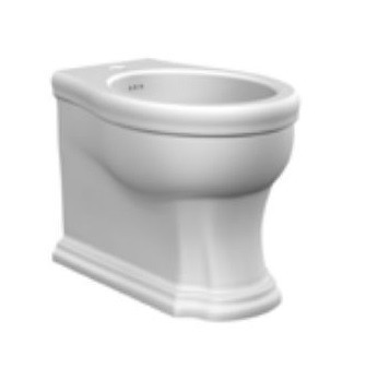 Биде Scarabeo Castellana напольное с одним отверстием цвет белый 5307