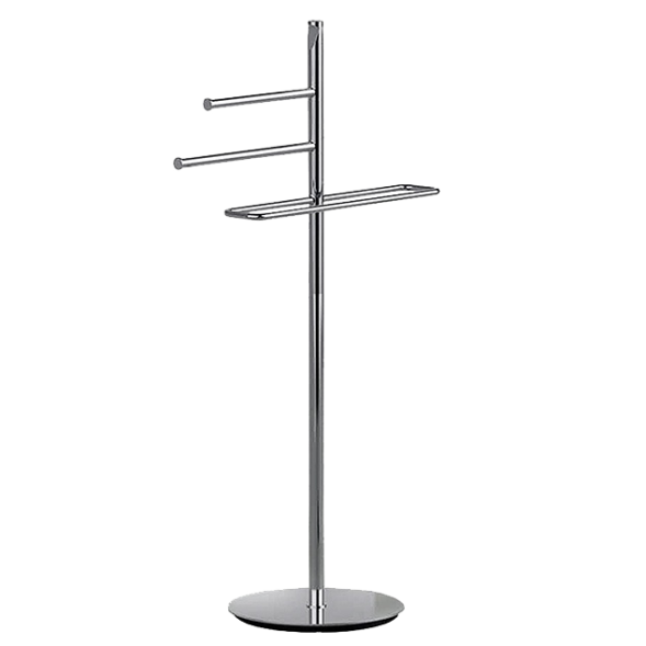 Стойка COLOMBO DESIGN PLANETS B9803 с полотенцедержателем тройным цвет хром