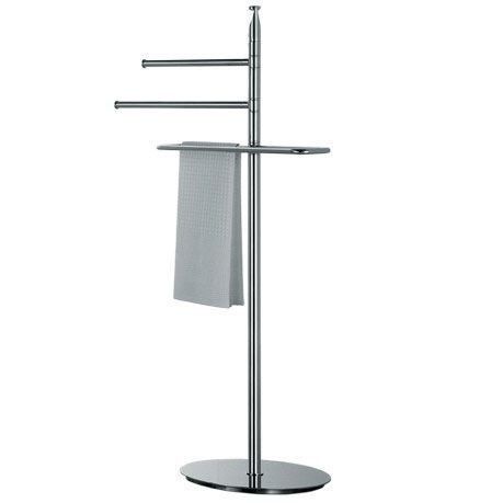 Стойка COLOMBO DESIGN PLANETS B9803 с полотенцедержателем тройным цвет хром
