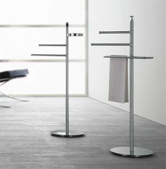Стойка COLOMBO DESIGN PLANETS B9803 с полотенцедержателем тройным цвет хром