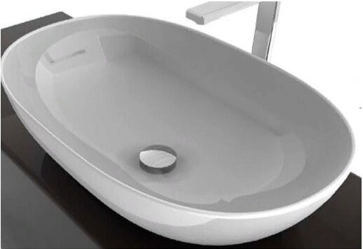 Раковина Artceram La Ciotola  накладная без отверстий  цвет белый LCL002 01 00