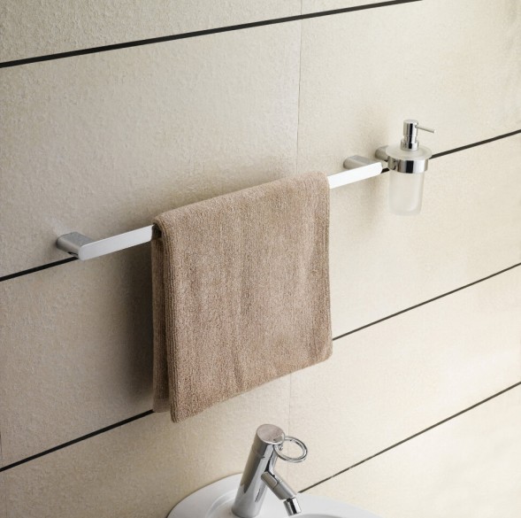 Полотенцедержатель LANGBERGER LUGANO 24001A подвесной цвет хром