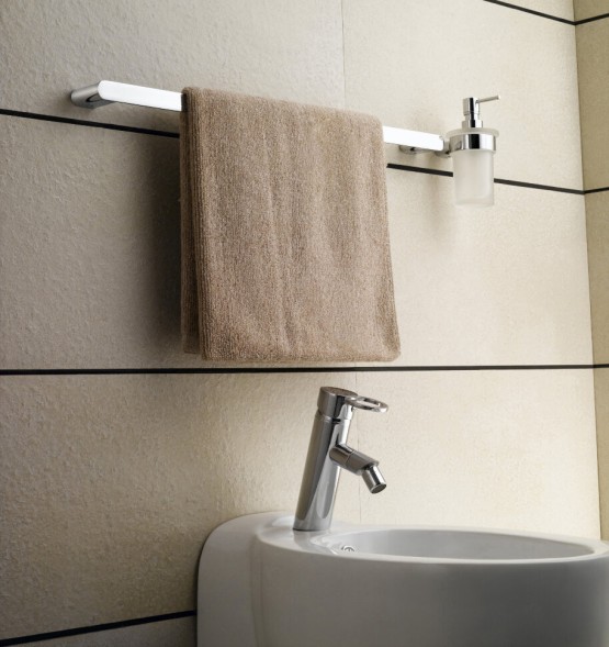 Полотенцедержатель LANGBERGER LUGANO 24001A подвесной цвет хром