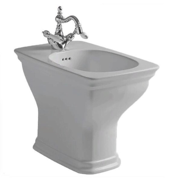 Биде Artceram Civitas напольное  с одним отверстием цвет белый  CIB002 01 00