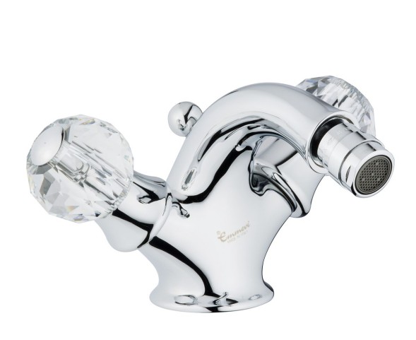 Смеситель Deco Cristall с донным клапаном для биде, цвет бронза 12014CRIBR