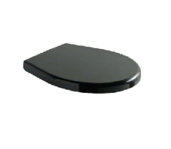 Сиденье с крышкой GALASSIA xES 9912 NE с микролифтом цвет черный глянцевый