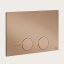Gessi Клавиша смыва, для унитаза, шгв 215*5*145, цвет медь  54617#030