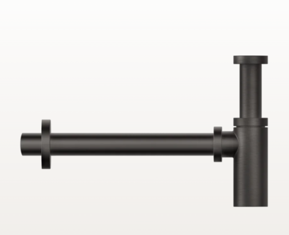 Gessi Сифон, Technical Accessories, квадратный, цвет черный матовый  01410#299