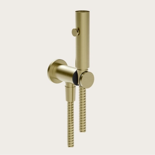 Gessi Гигиенический душ, цвет Латунь матовая  45123#727