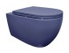 Унитаз ISVEA Infinity Vortex (смыв торнадо), подвесной ШГВ 365*530*400 цвет синий матовый 10NF02003-2Z