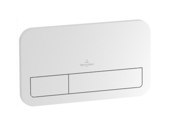 Villeroy&amp;Boch Клавиша смыва, ViConnect, для бачков скрытого монтажа, шгв 253*10*145, цвет-белый 92249068