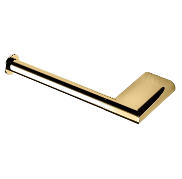 Держатель туалетной бумаги COLOMBO DESIGN MINI B4008SX.OM без крышки левый цвет золото матовое