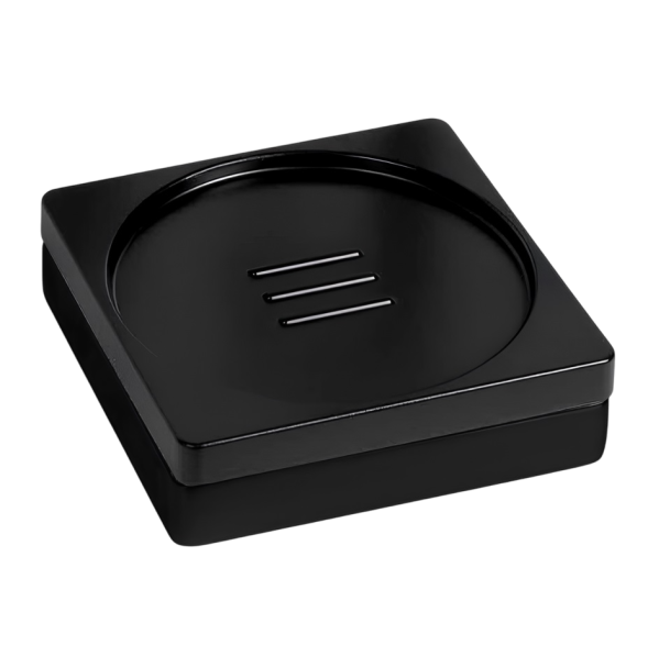 Мыльница COLOMBO DESIGN MINI Q B5040.NM настольная цвет черный матовый