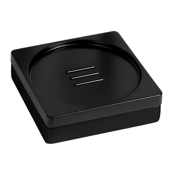 Мыльница COLOMBO DESIGN MINI Q B5040.NM настольная цвет черный матовый