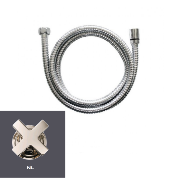 Nicolazzi Шланг для душа длина шланга мм-2000 R7098 NL цвет никель