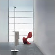 Стойка COLOMBO DESIGN PLANETS B9804 с полотенцедержателем и крючком двойным цвет хром