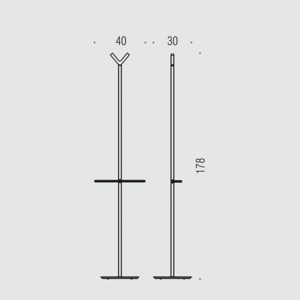 Стойка COLOMBO DESIGN PLANETS B9804 с полотенцедержателем и крючком двойным цвет хром