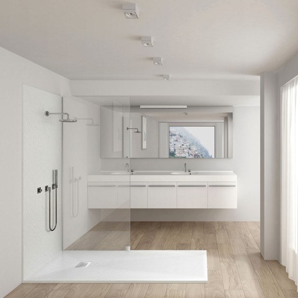 Vincea Поддон для душа из искусственного камня VST-4SR9012W, 1200*900*25, белый матовый