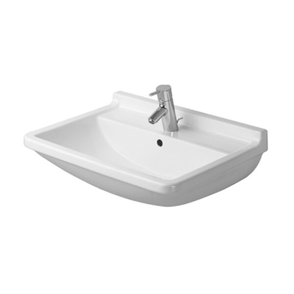 Duravit Раковина, Starck 3, шгв 650*485*200, цвет белый 0300650000