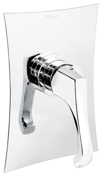 Emmevi Ares, встраиваемый в стену однорычажный смеситель для душа, цвет брашированное золото 76009/ORS