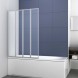 Vincea Душевая шторка на ванну VSB-31100CL, 1000*1400, хром, стекло прозрачное