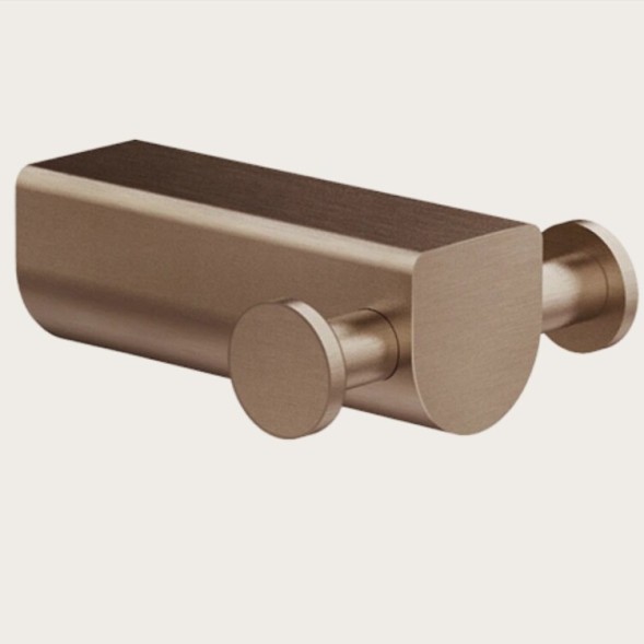 Gessi Крючок, Rilievo, шгв 28*60*28, цвет Матовая латунь  59521#727
