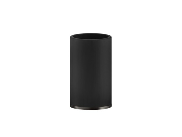 Gessi Стакан, Inciso, шгв 75*75*127, цвет чёрный#брашированный никель 58532#149