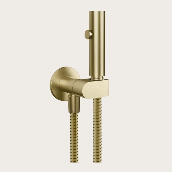 Gessi Гигиенический душ, цвет Латунь матовая  45124#727