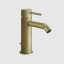 Gessi Смеситель для биде, 316 Flessa, цвет Латунь матовая  54007#727