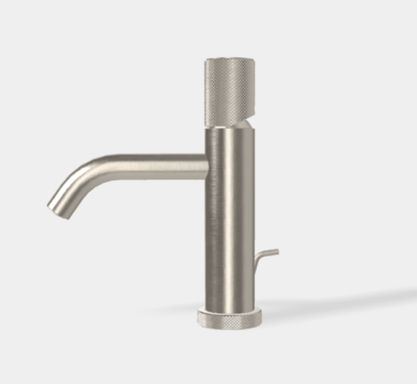 Смеситель для раковины, Fima Carlo Frattini, Spillo Tech, G COLLECTION, цвет-никель брашированный F3031TXSGSN