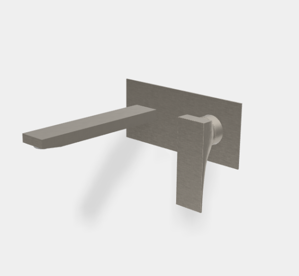 Смеситель для раковины, Fima Carlo Frattini, Zeta, цвет-брашированный никель F3971WLX5SN