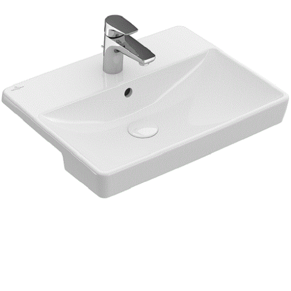 Villeroy&amp;Boch Раковина, Avento, шг 550*360*100, цвет-альпийский белый 4A065501