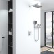 Vincea Душевой комплект VSFW-321MT1RCH встраиваемый, термостатический, двухрежимный, хром