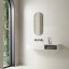 Vincea Раковина Солид Серфейс (Solid Surface)  VWB-6S112MW, 1200*400*200, подвесная, цвет белый матовый