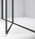 Vincea Душевая дверь Слим 8мм (Slim 8mm) VDP-4SL120CLB, черный, стекло прозрачное