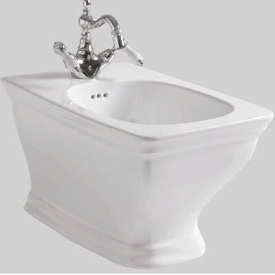 Биде Artceram Civitas подвесной с одним отверстием  цвет белый CIB001 01 00