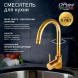 Paini Смеситель для кухни Cox 78OT572, золото, золото (OT)