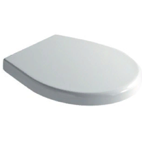 Сиденье с крышкой GALASSIA xES 9912 с микролифтом цвет белый глянцевый