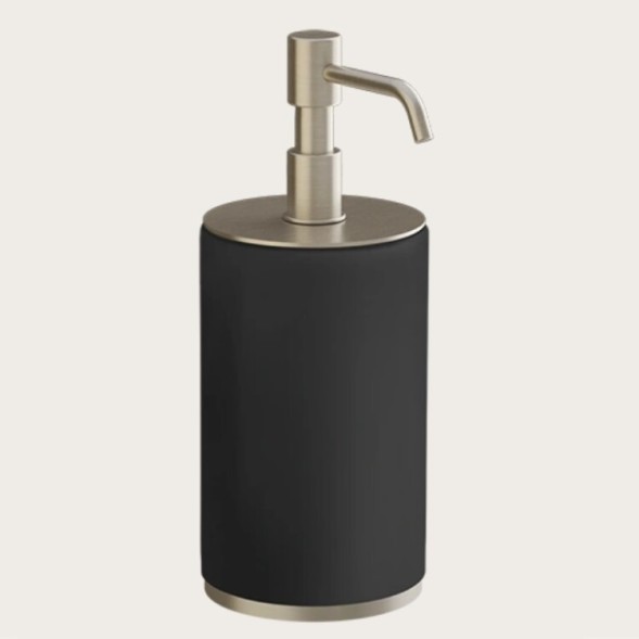 Gessi Дозатор для жидкого мыла, Origini, шгв 75*97*199, цвет дозатора черный брашированный металл#чёрный  66438#707