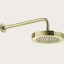 Gessi Верхний душ, 316, 300*300, цвет медь брашированная  54145#708