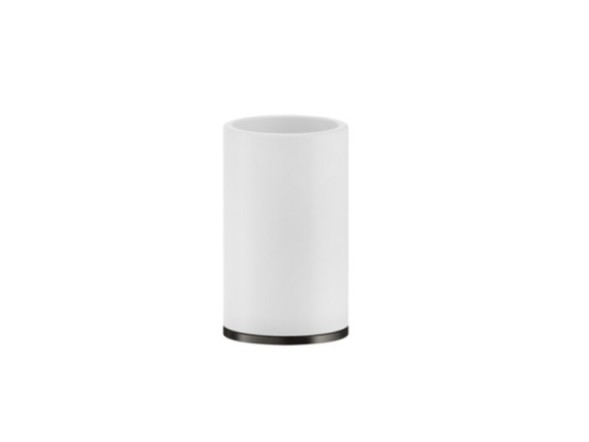 Gessi Стакан, Inciso, шгв 75*75*127, цвет чёрный#медь брашированная  58532#708